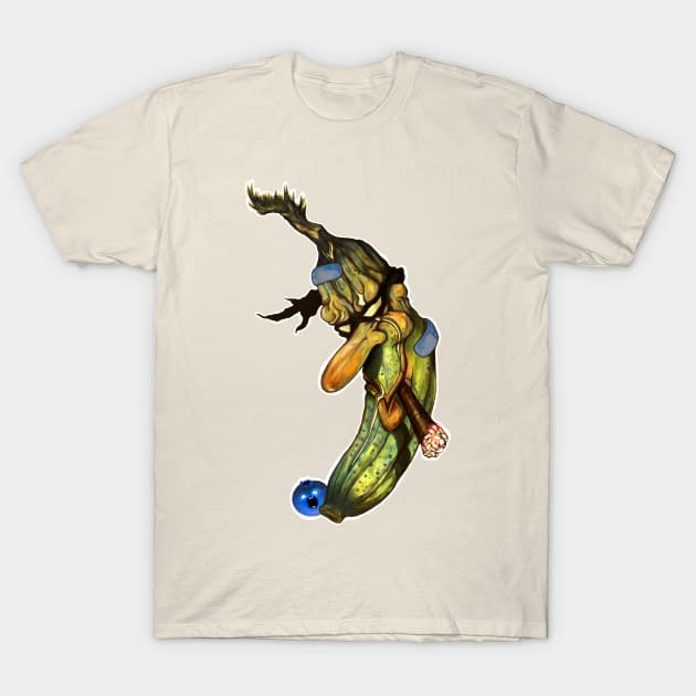 Bad Banana (Badnaner) and Boo Berry T-Shirt by KikoeART